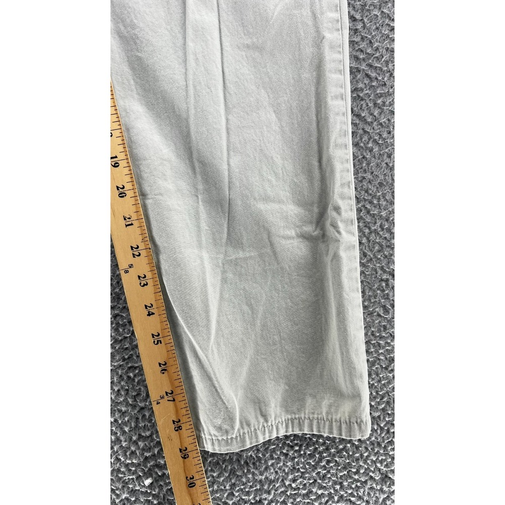 Patagonia Pants Mens Size 34 (Fit 34x30) Beige Off White Straight Leg Flat Front - Picture 7 of 13